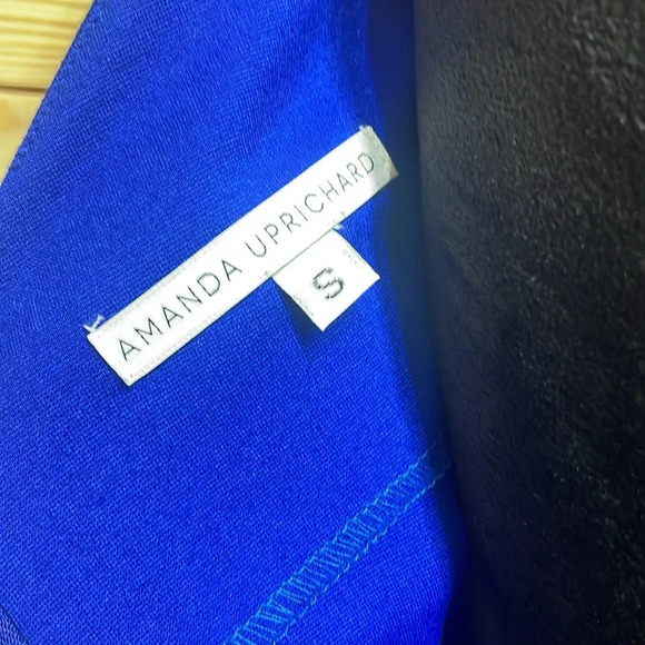 Amanda Uprichard Sleeveless Royal Blue Midi Dress Size Small Gorgeous EUC 🌟 - Picture 9 of 9